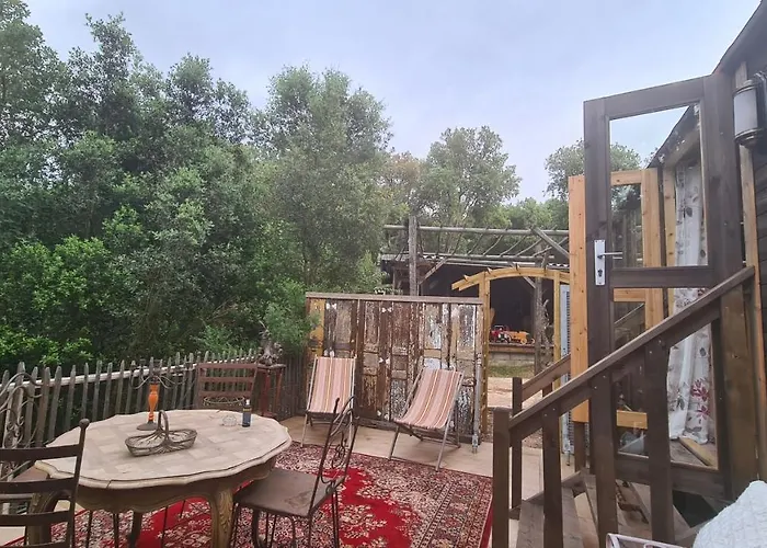 La Roulotte Au Coeur Du Maquis Orman Evi *